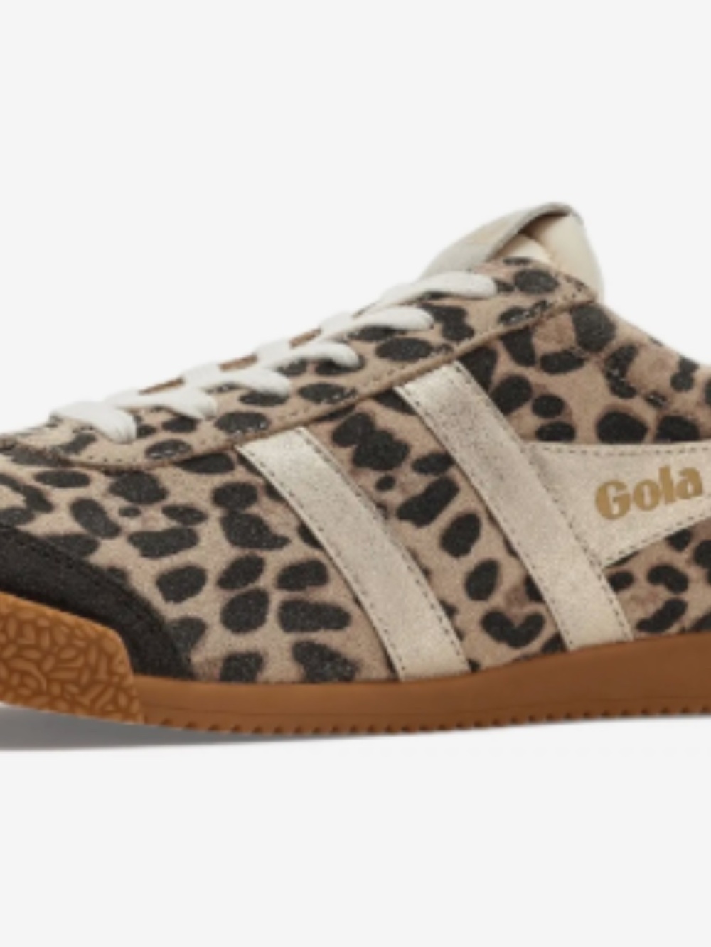Gola sz us 8 Classics womens Elan safari sneakers leopard print
